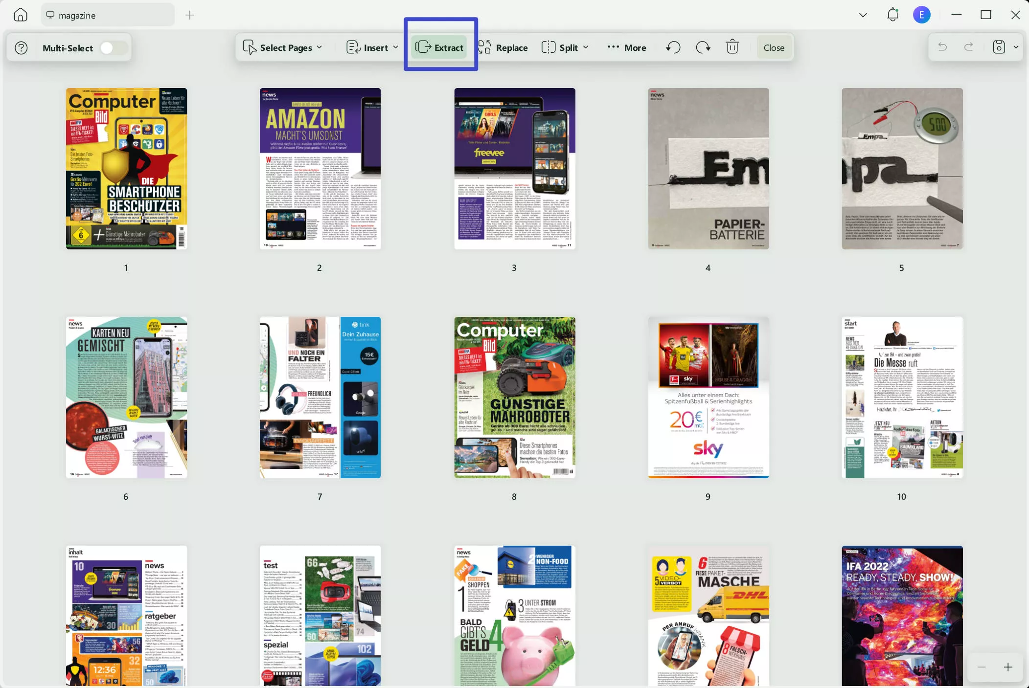 excel print to pdf extract pages icon win