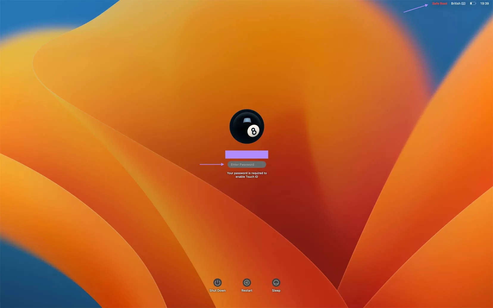  enter safe mode
