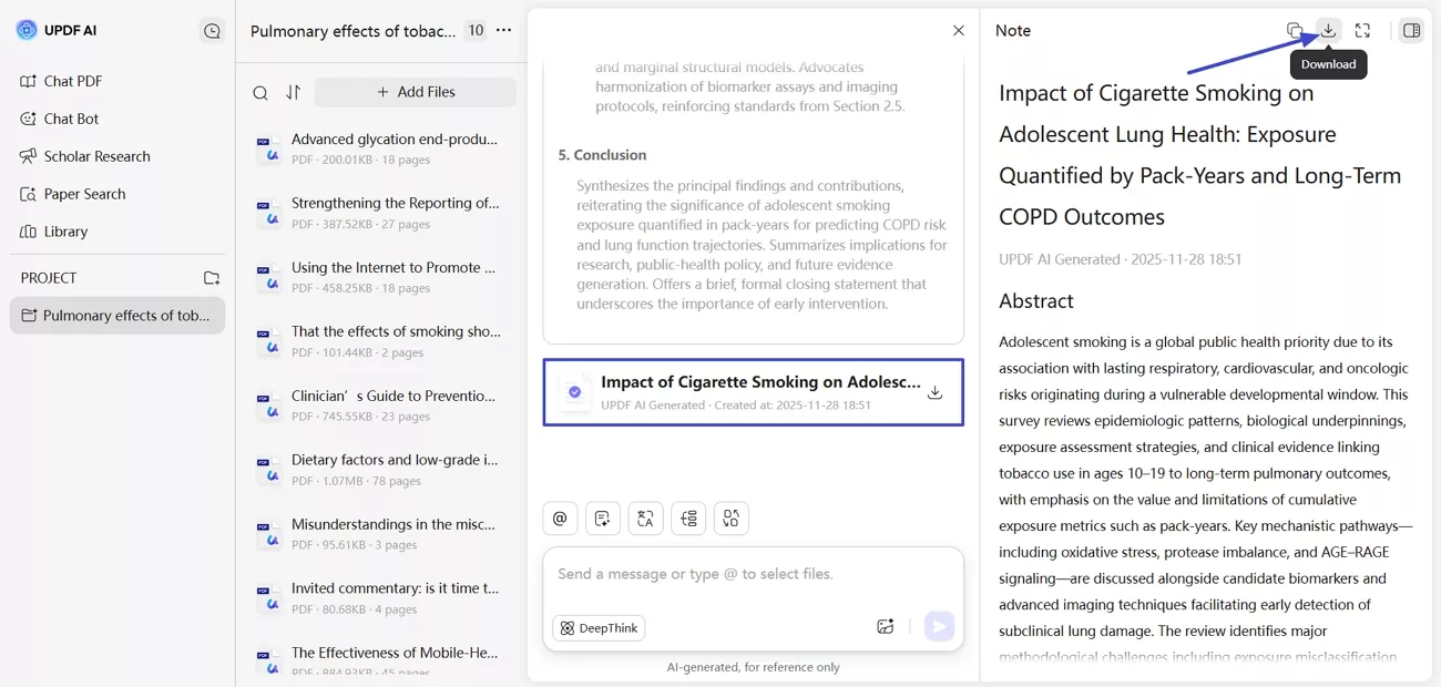 download literature review pdf document