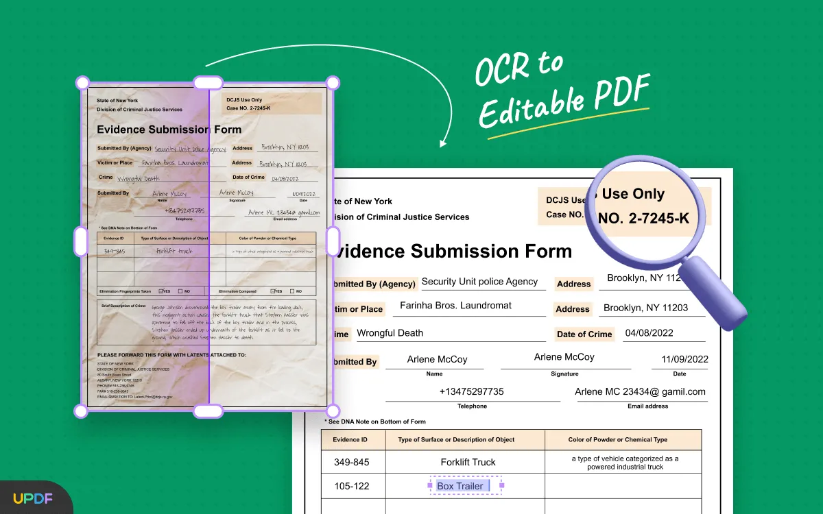 cant highlight text in pdf ocr updf
