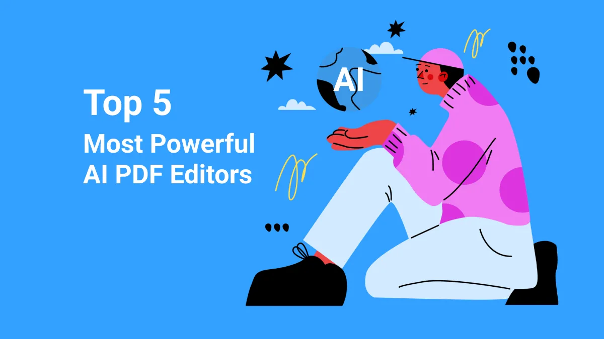 De 5 krachtigste AI PDF-editortools in 2025 (online en offline)