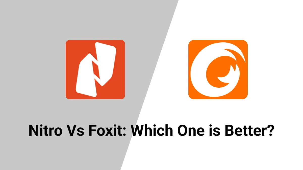Nitro vs. Foxit: Welke tool komt er bovenaan uit de bus?