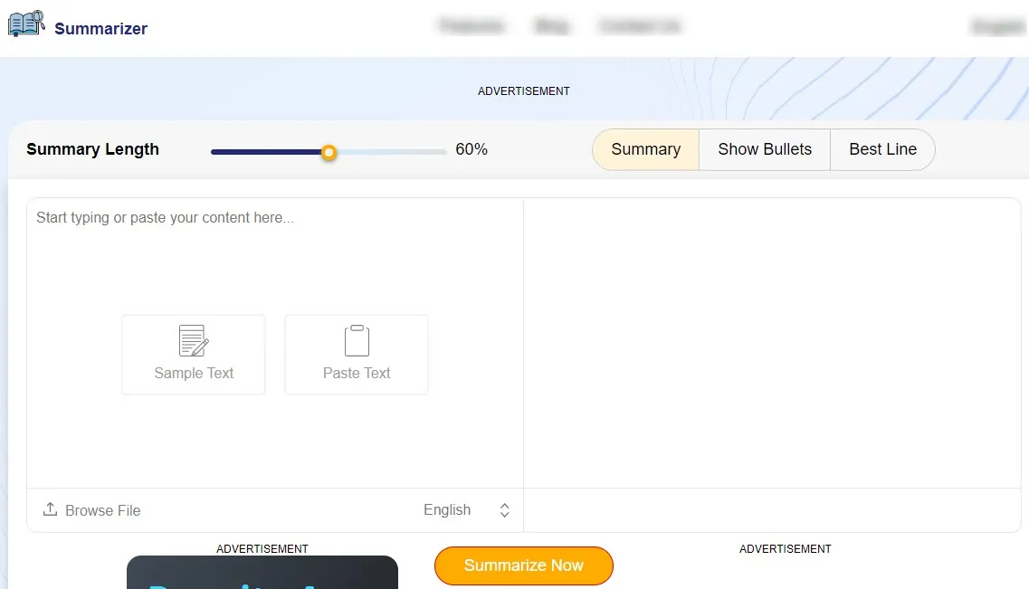 online summarizer Summarizer