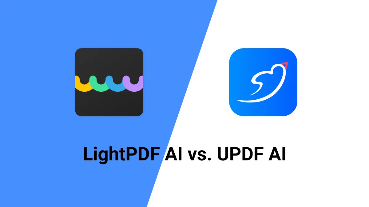 LightPDF AI 與 UPDF AI：哪個工具值得使用？