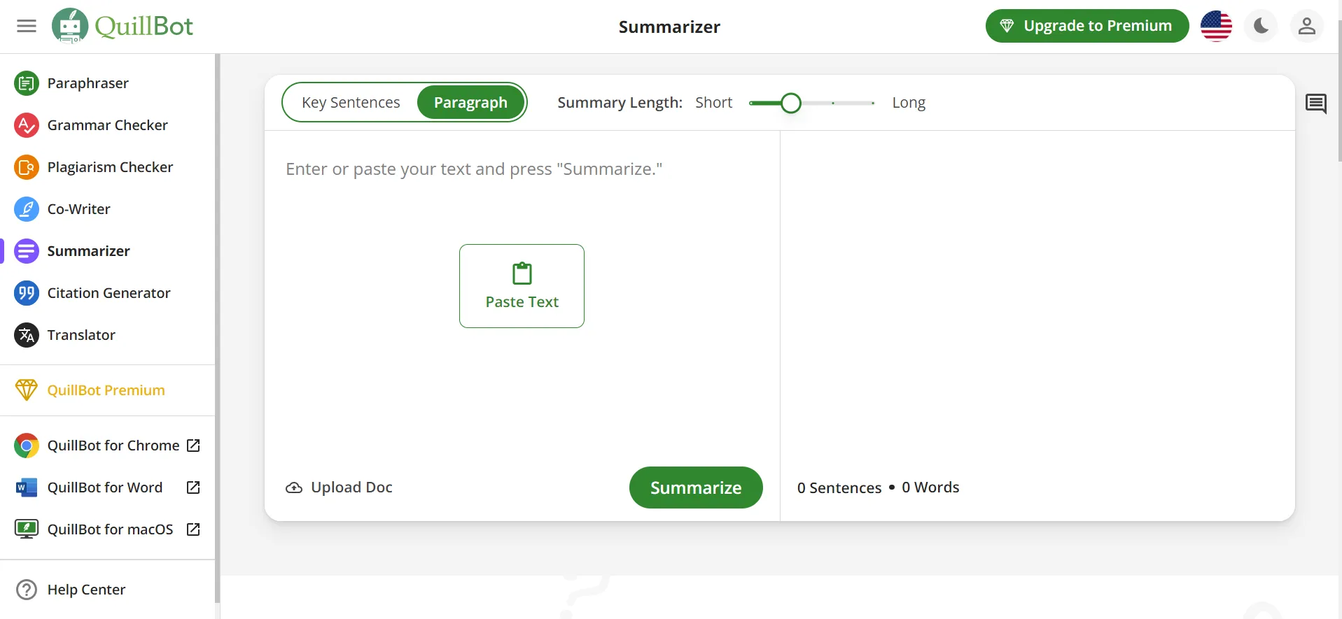 online summarizer Quillbot