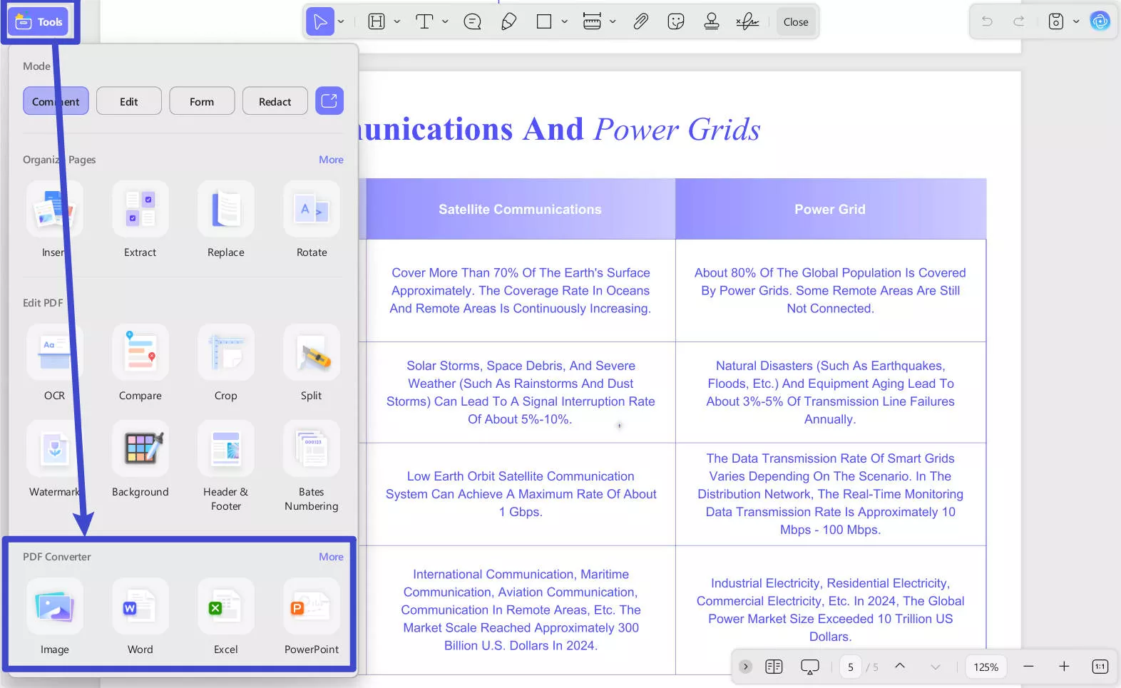 updf pdf converter