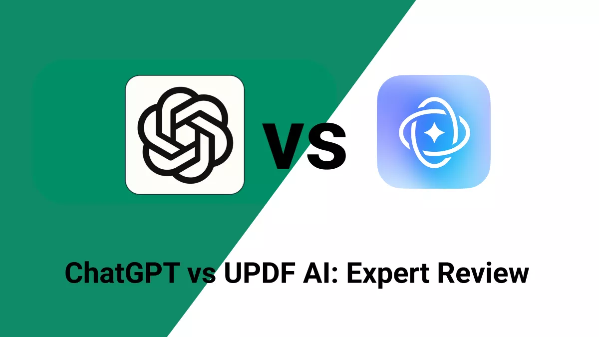 ChatGPT versus UPDF AI: deskundige beoordeling