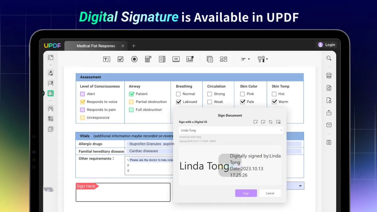 digital signature