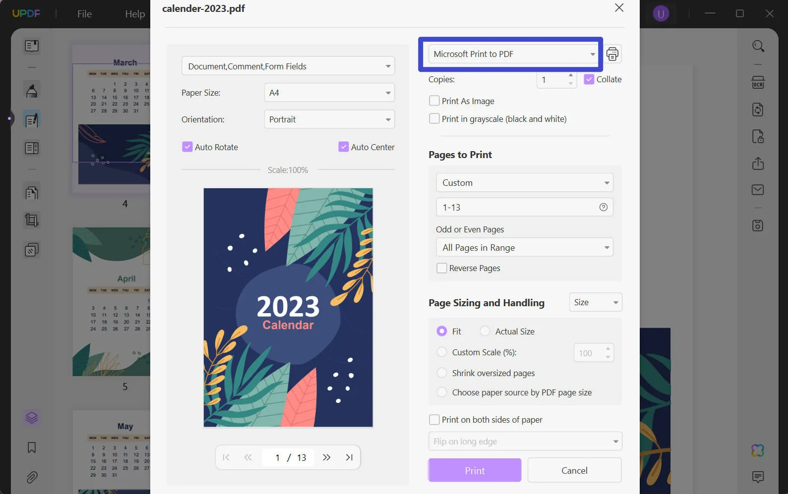 print to pdf vs save as pdf vs export to pdf microsoft print