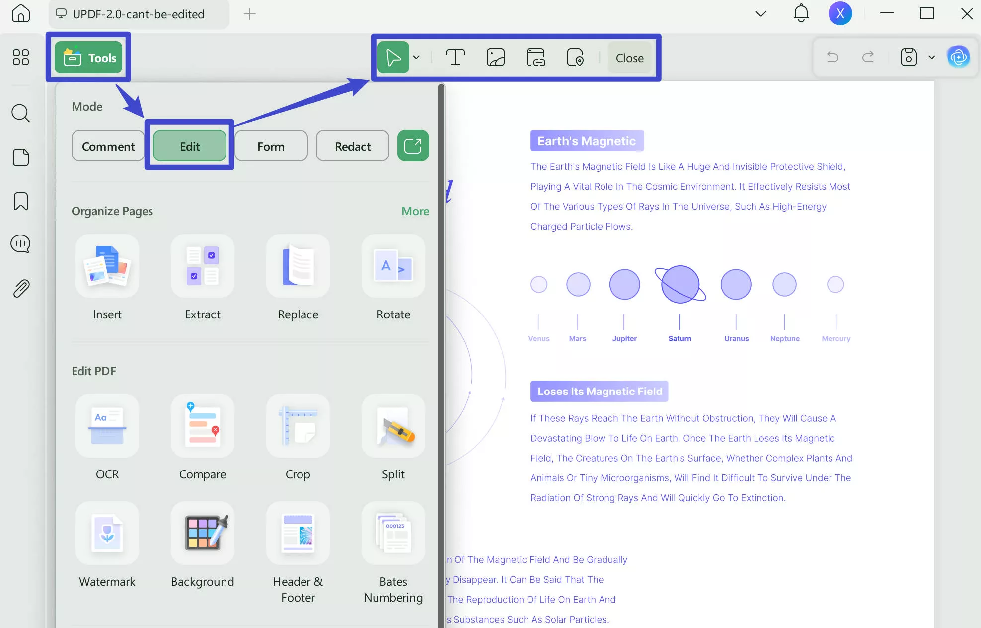 google keep to pdf edit icon