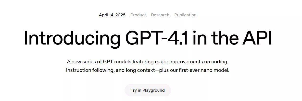 gpt4.1 api