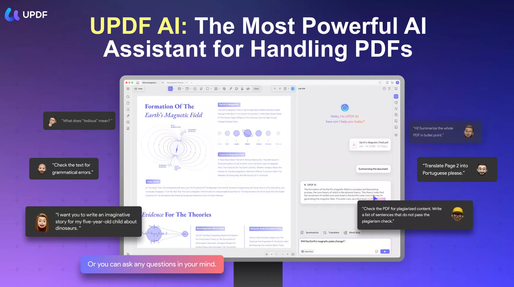 google translate photo to text pc AI-powered UPDF