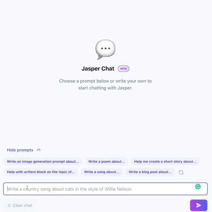 shortly ai alternative Jasper