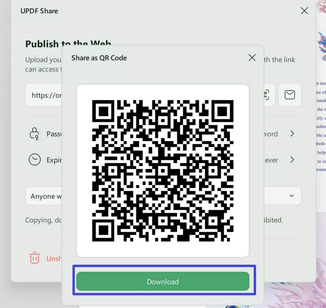 qr share