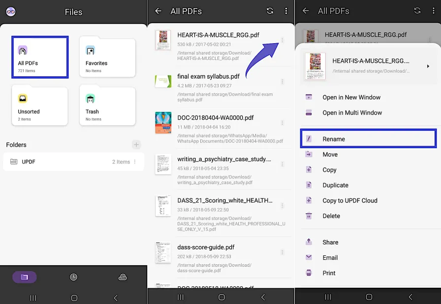 rename pdf Rename PDFs on Android.