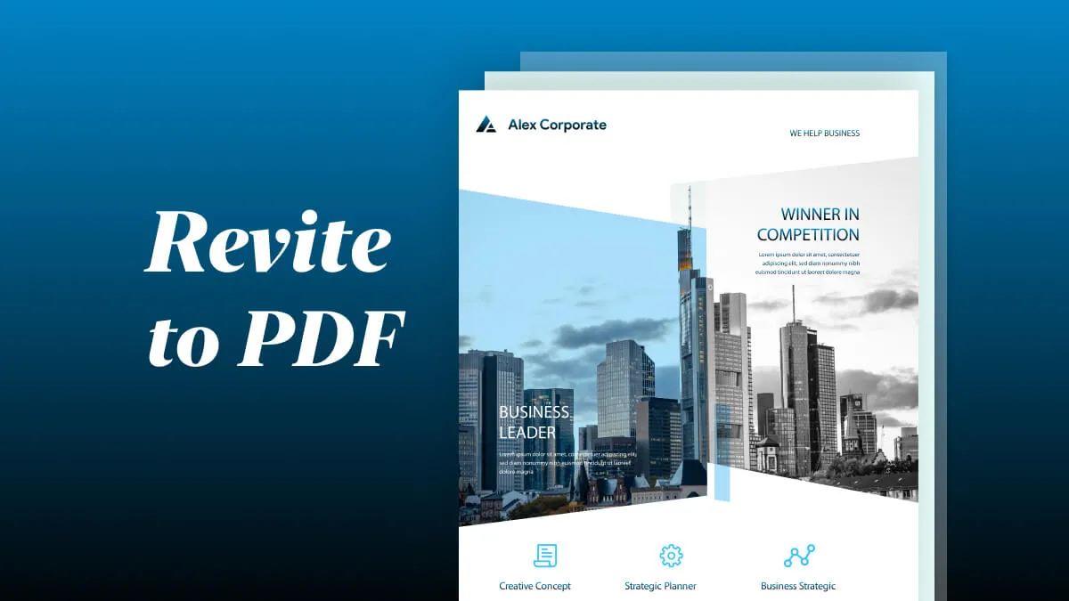 Revit'i PDF'ye Dışa Aktarma/Yazdırma/Dönüştürme: En İyi 2 Yol
