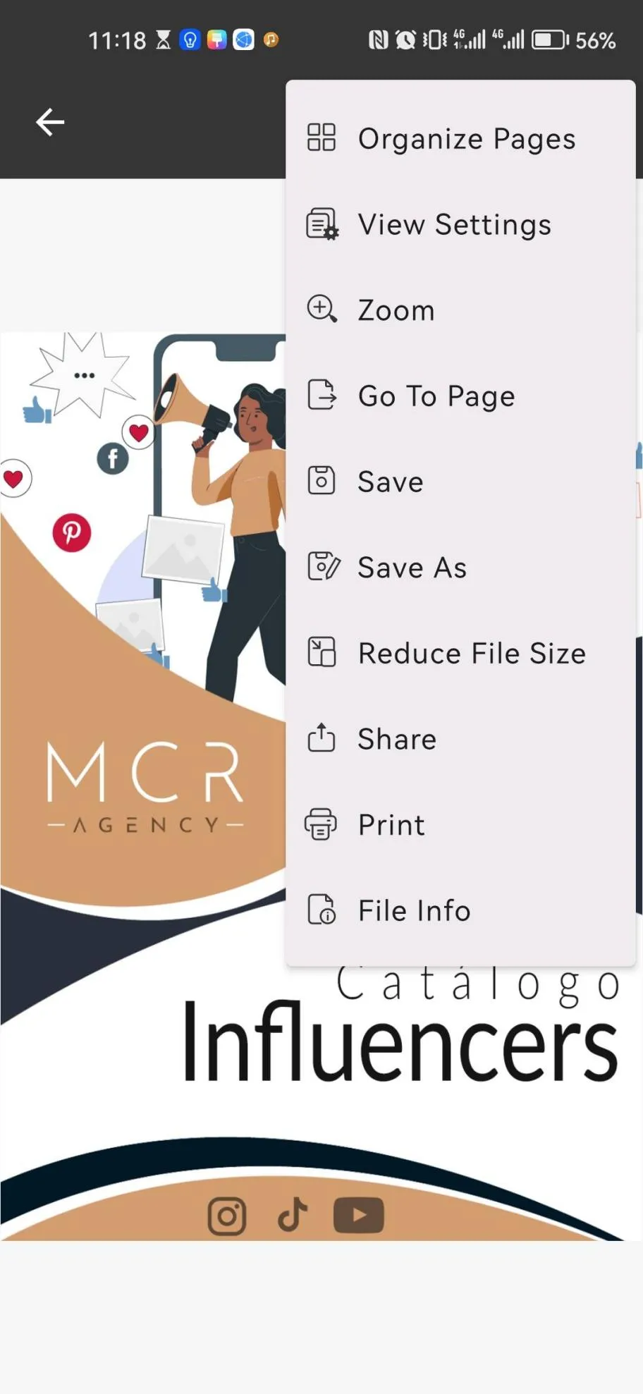 rotate only one page in pdf android