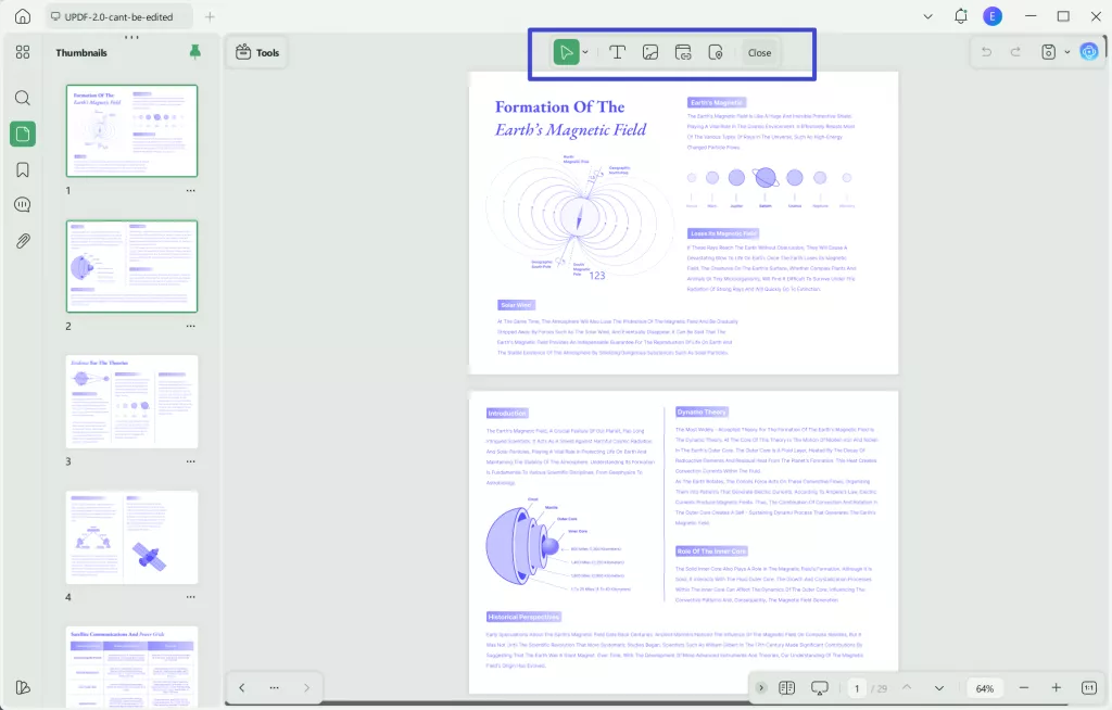 kami edit PDF UPDF