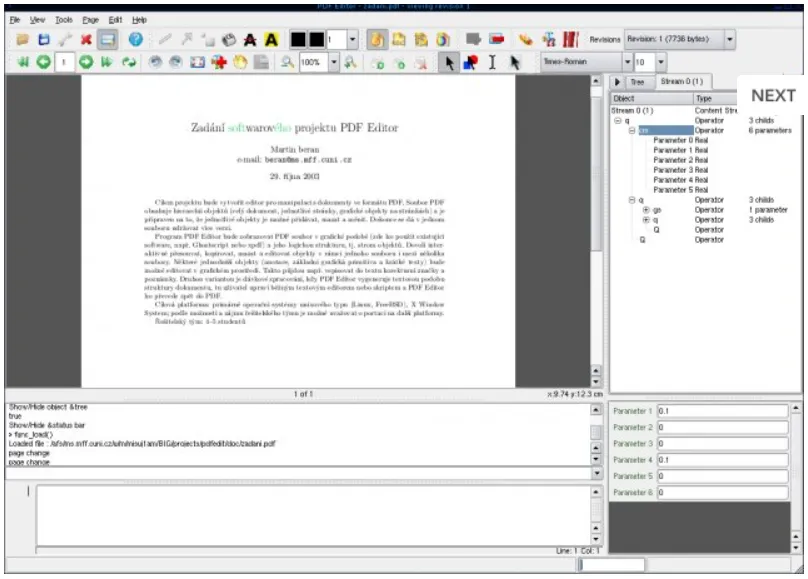 open source pdf editor windows PDFedit