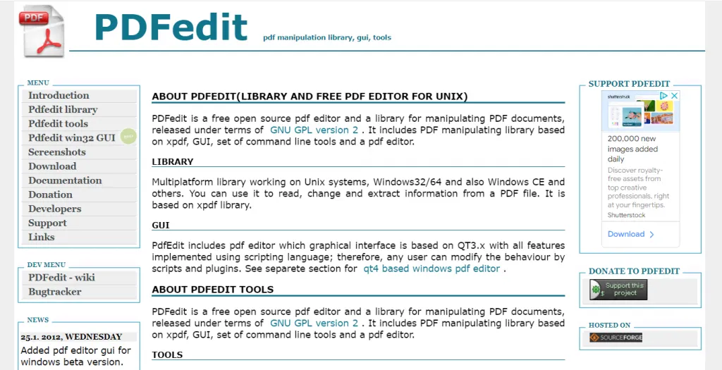open source adobe acrobat alternatives pdfedit