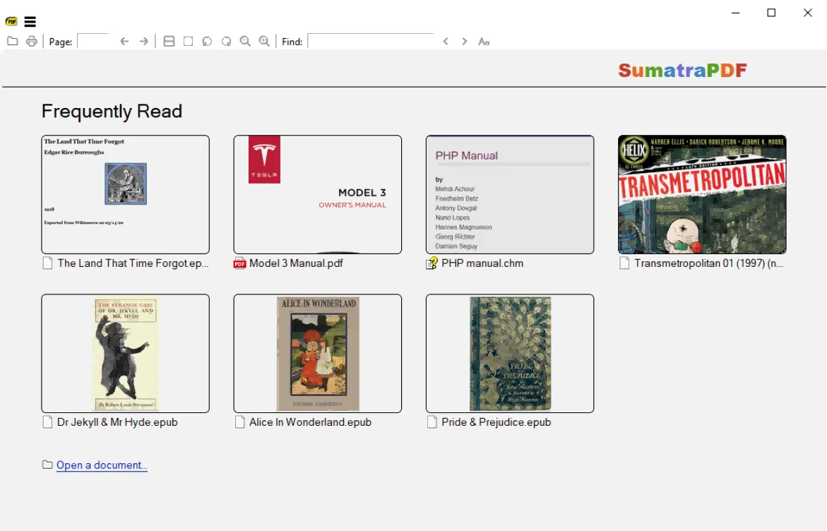 open source adobe acrobat alternatives sumatra