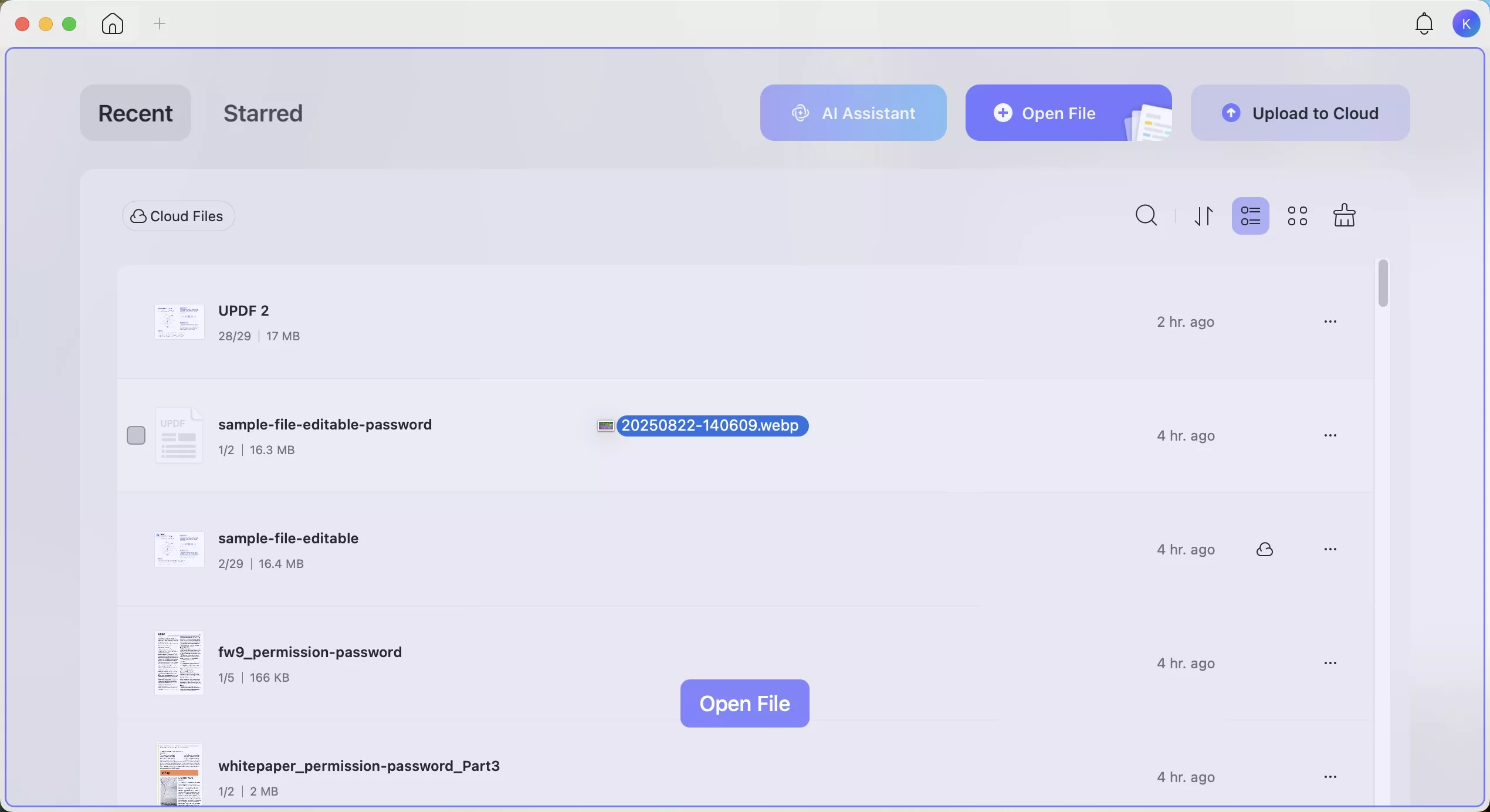 drag and drop webp