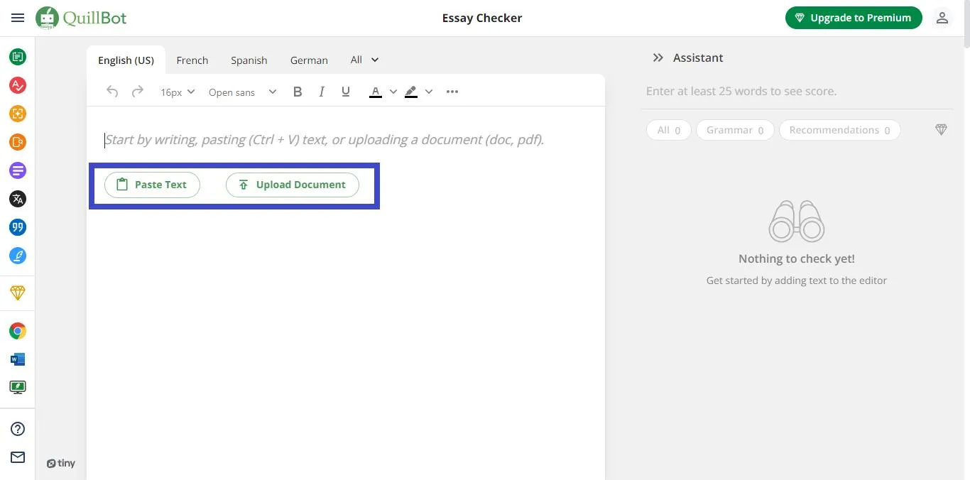 essay improver ai Upload your essay to quikllbot