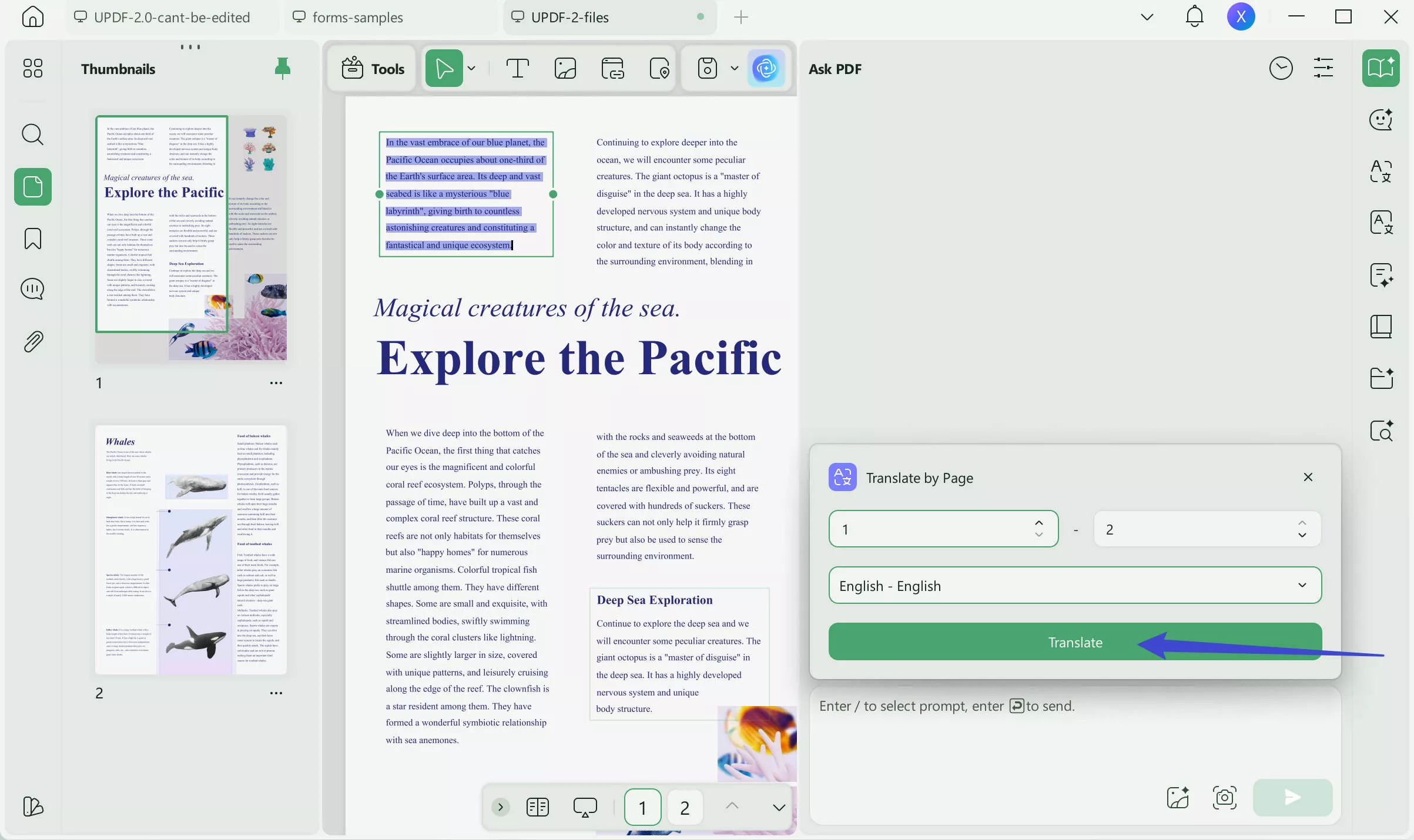 translate english to khmer pdf translate by page