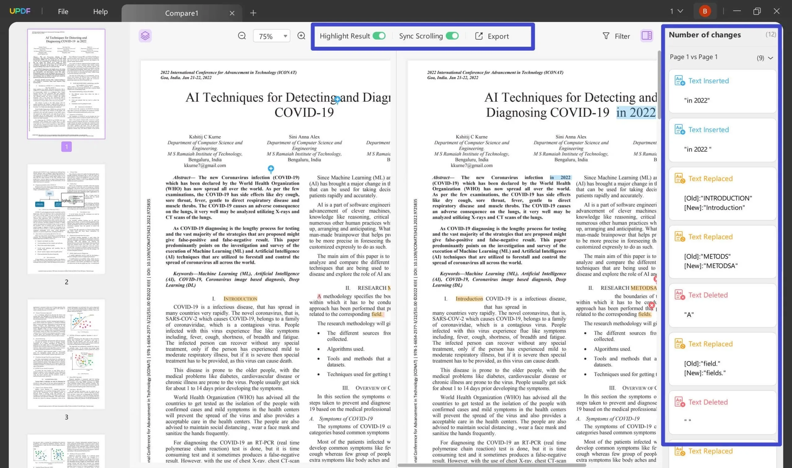 compare pdf adobe compare PDFs side by side