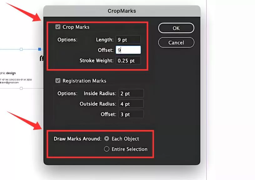 crop marks indesign adjust the crop marks properties in indesign