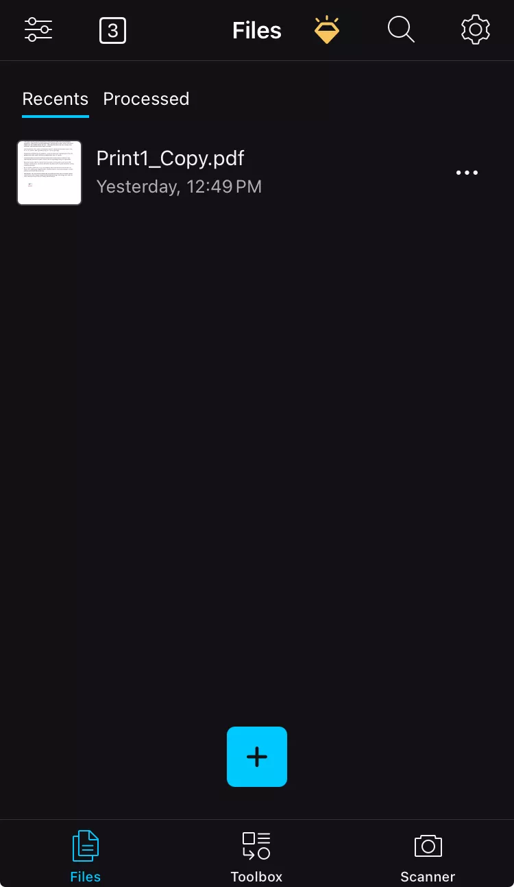 add file with xodo for ios