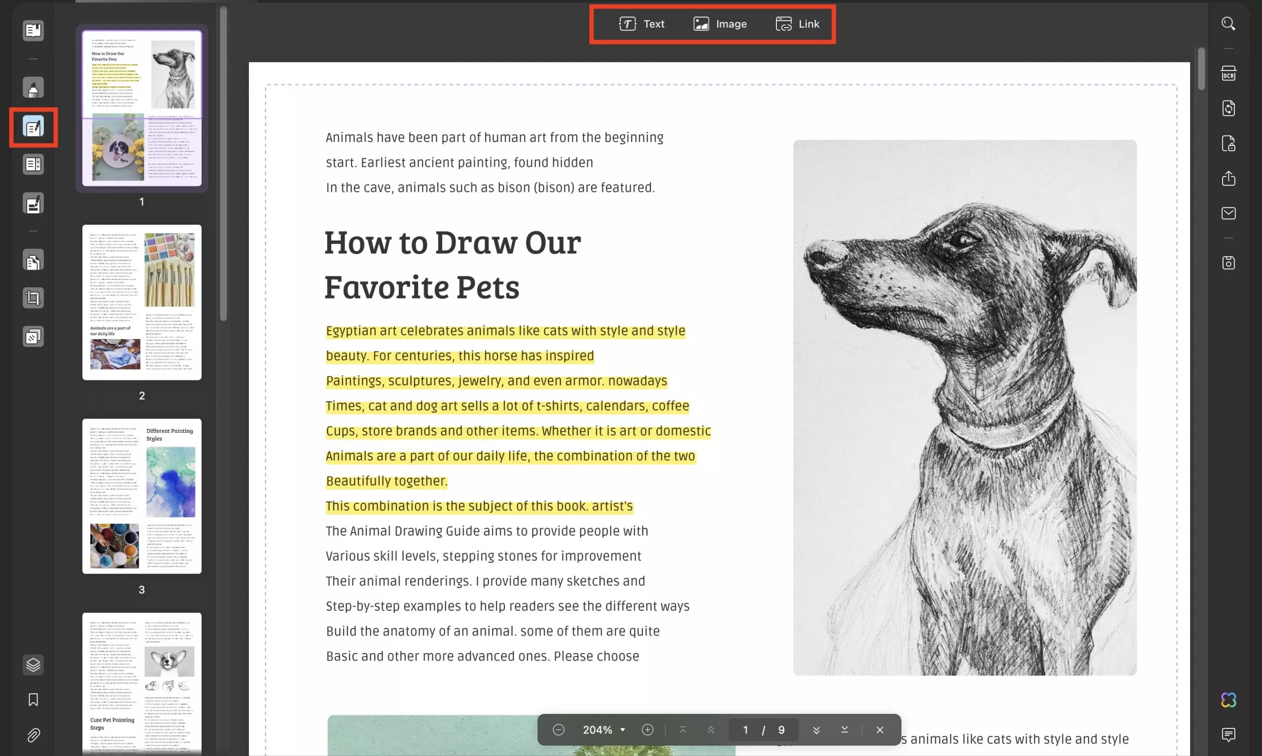 add text to PDF with UPDF