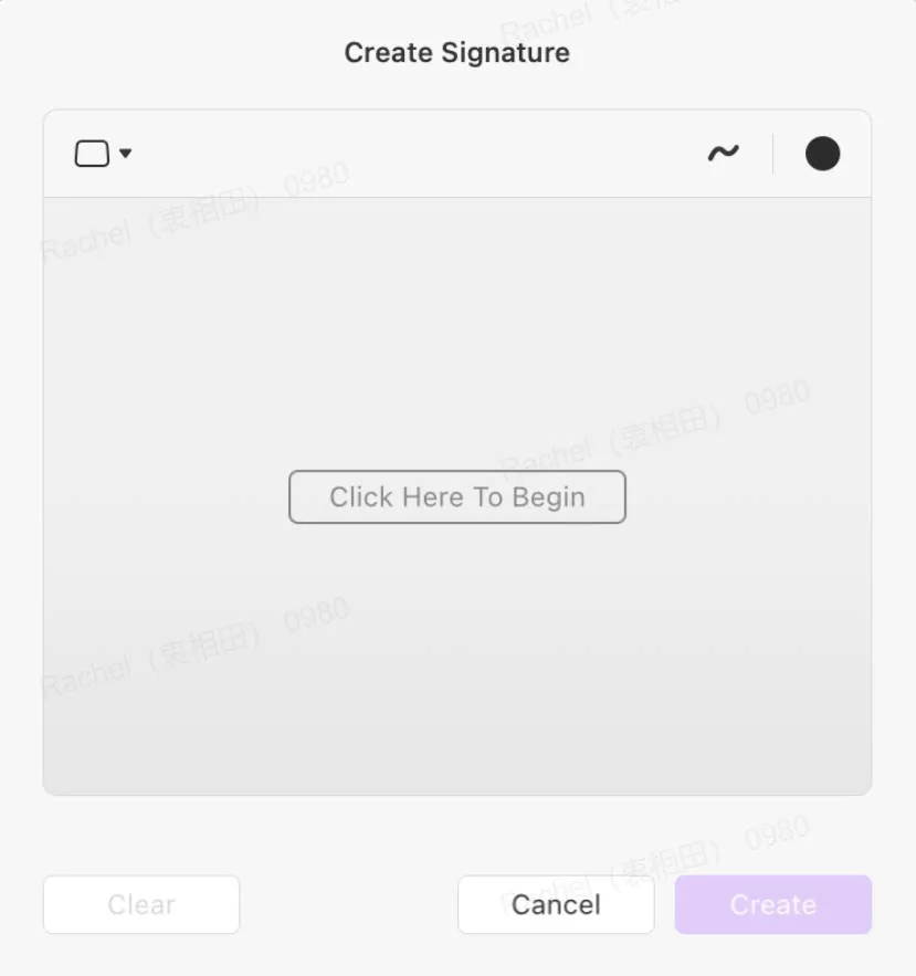 create signature with trackpad updf for mac