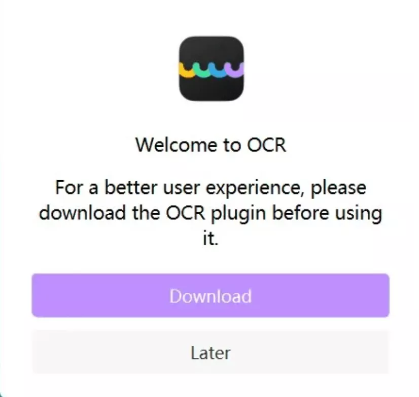 download UPDF's OCR plugin