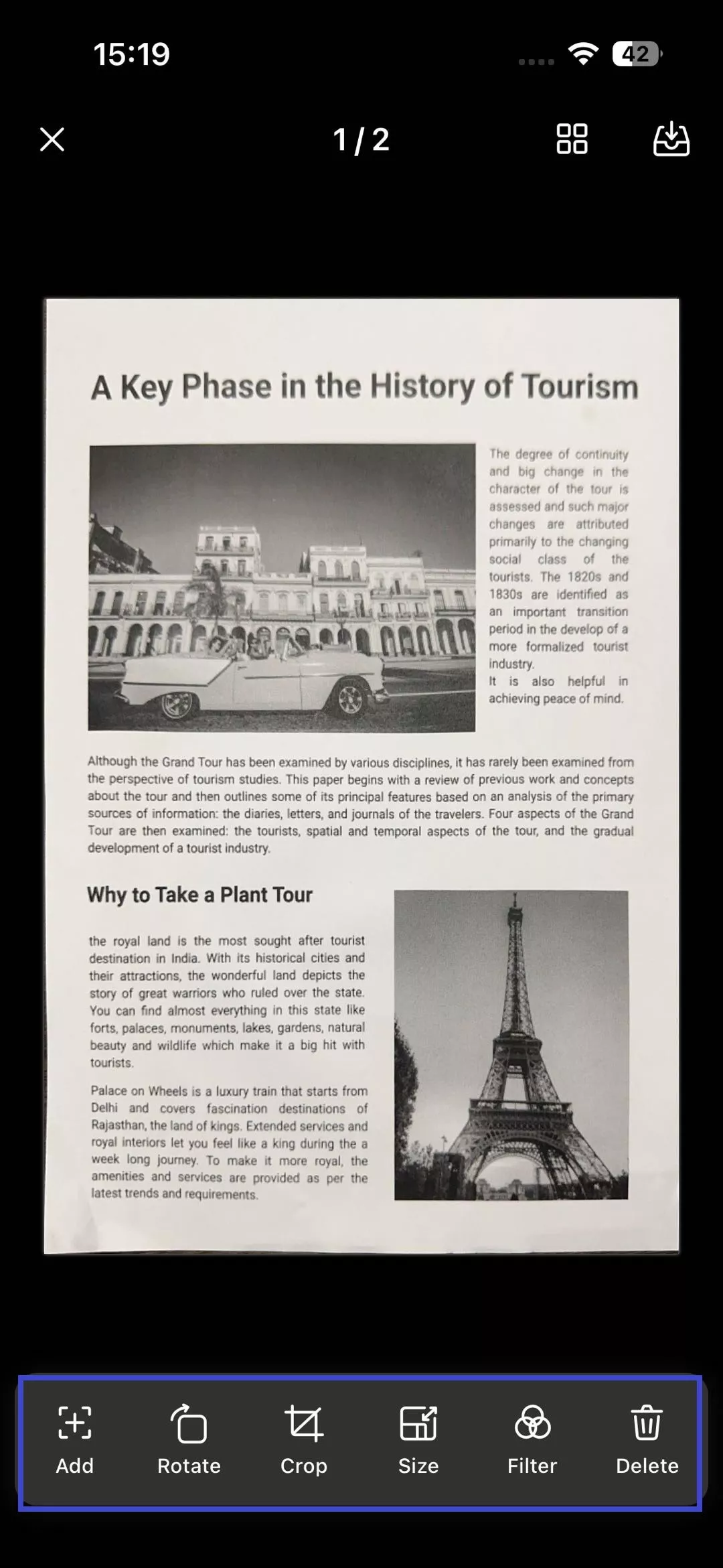 edit the scanned books