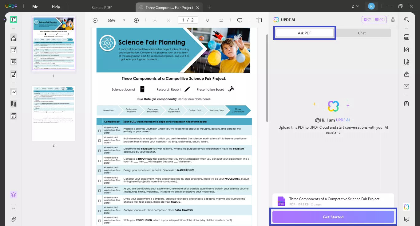 get started with updf ai on windows and mac