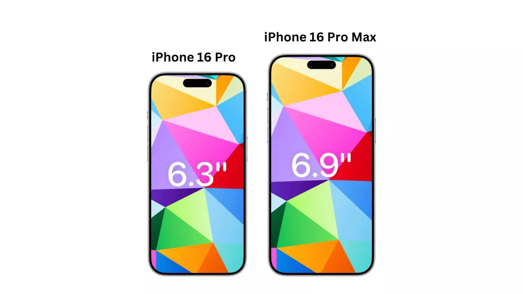 iphone 16 size