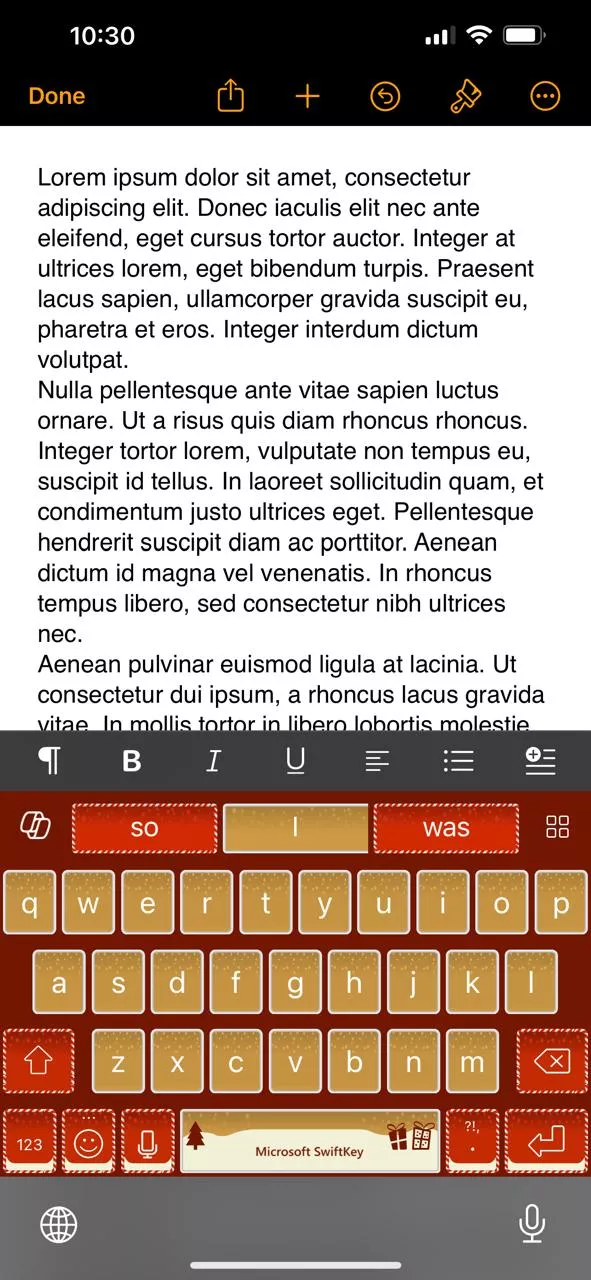 paste copied text on the new page in iphone 2