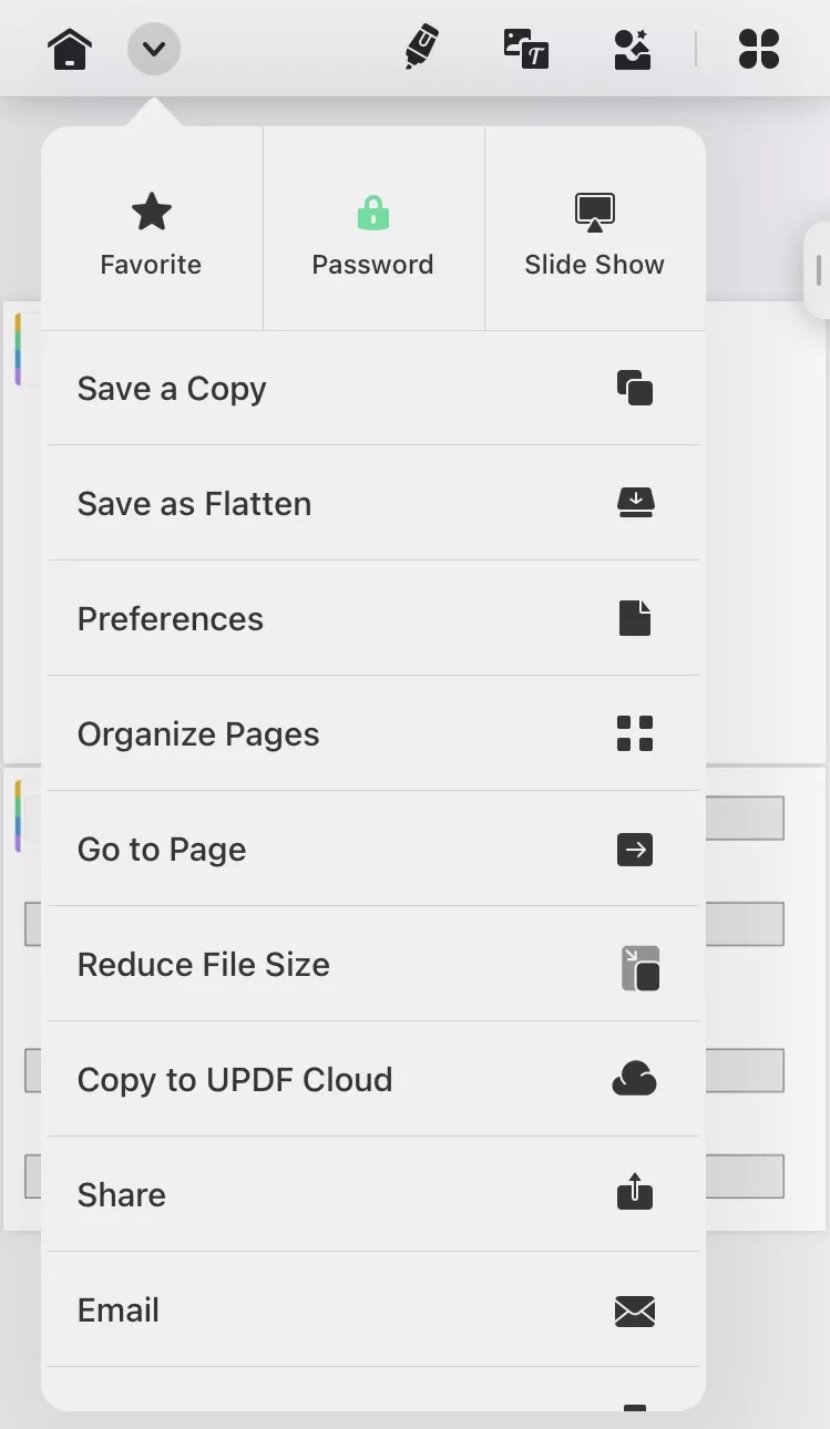 remove password with updf for ios 1