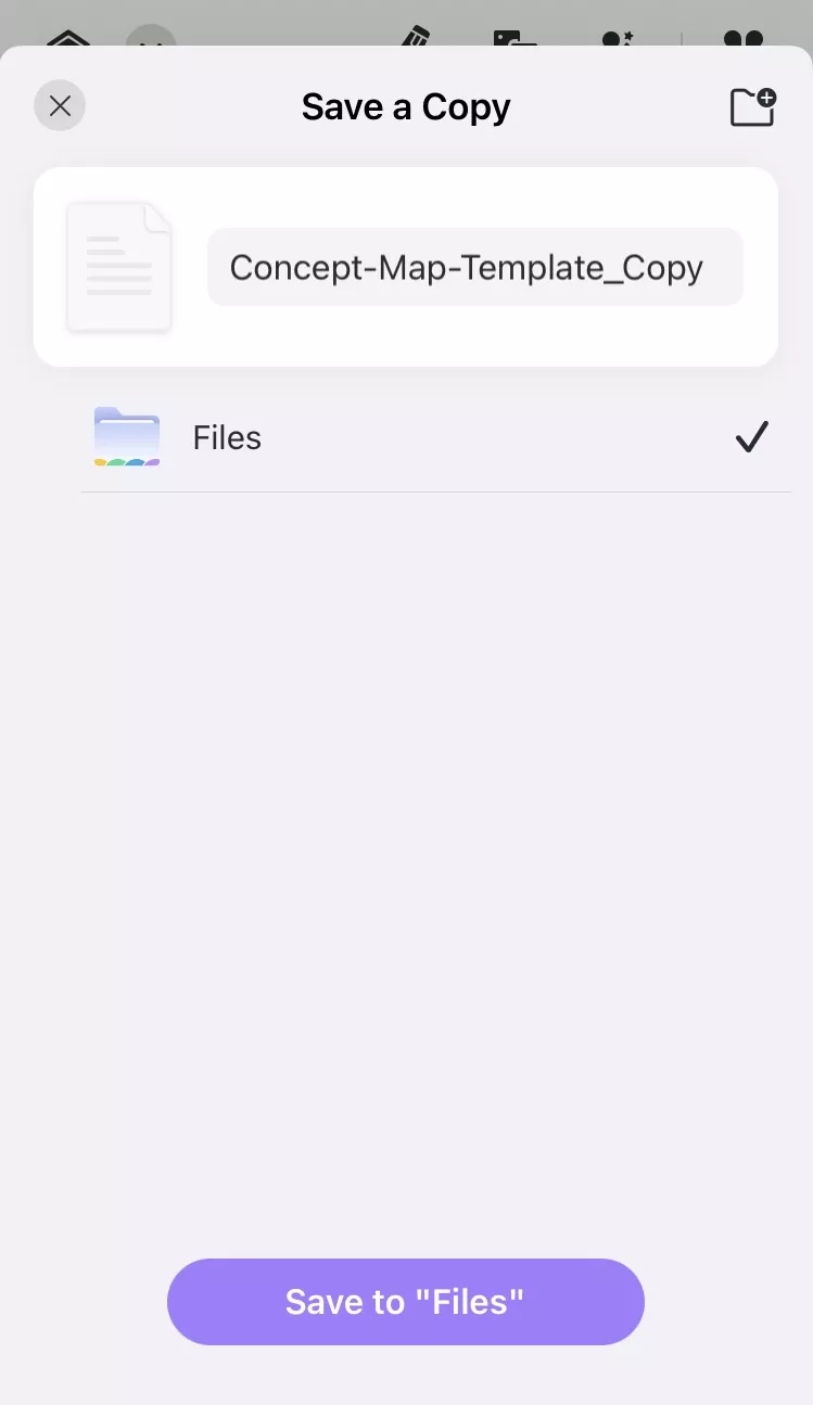 save the pdf with updf for ios