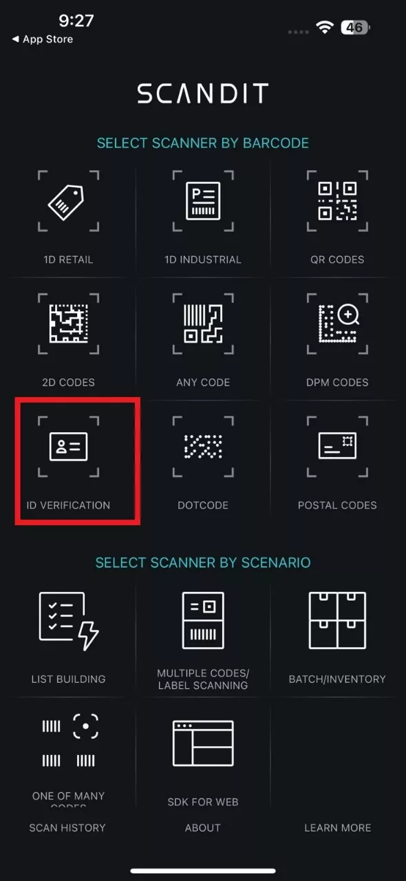select ID Verification