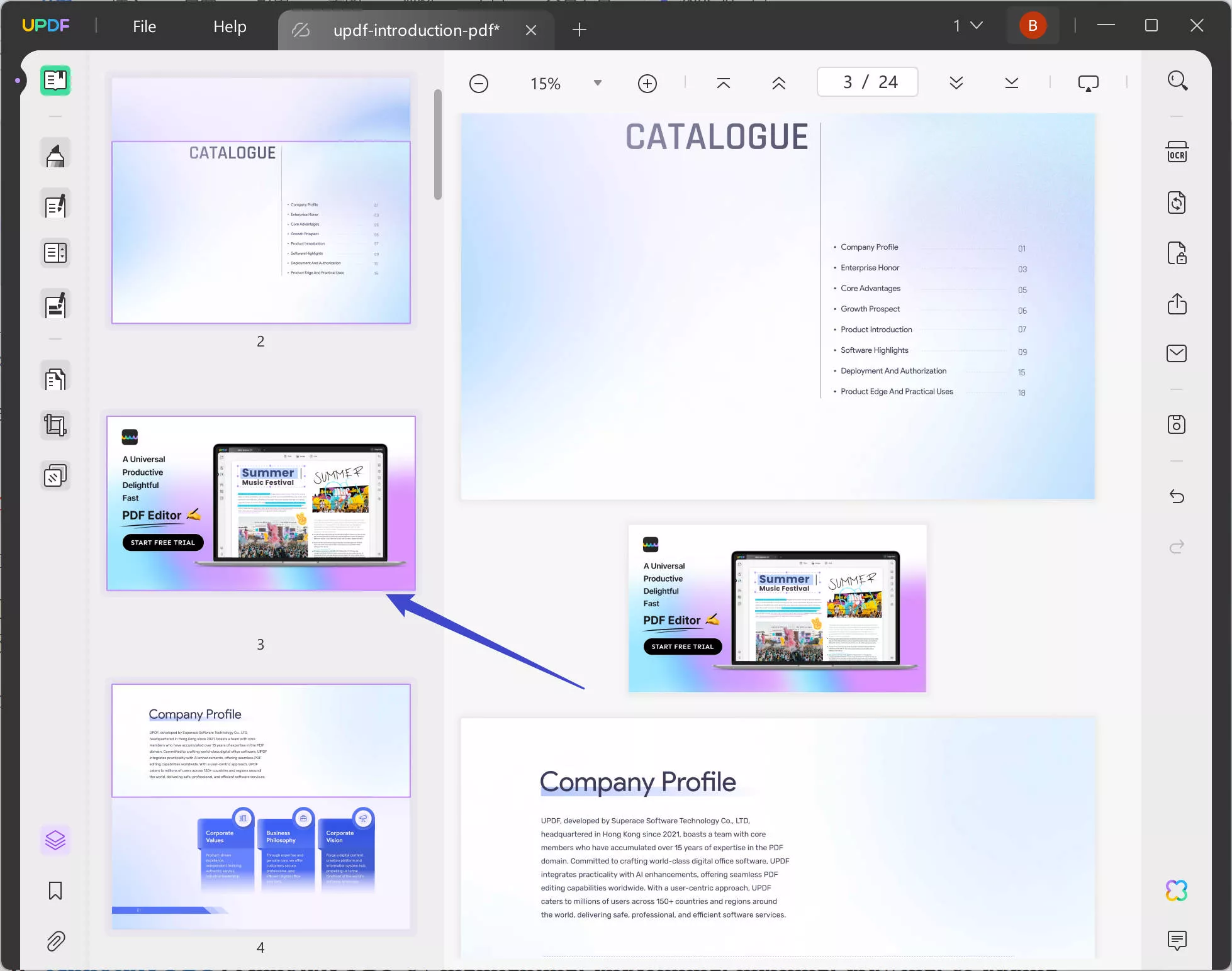 Select the image file and drag and drop it into the thumbnail.
