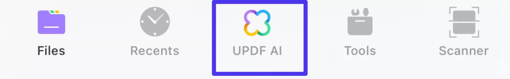 translate PDF iPhone updf ai