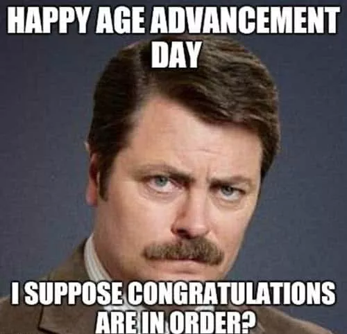 birthday acknowledgment happy birthday meme
