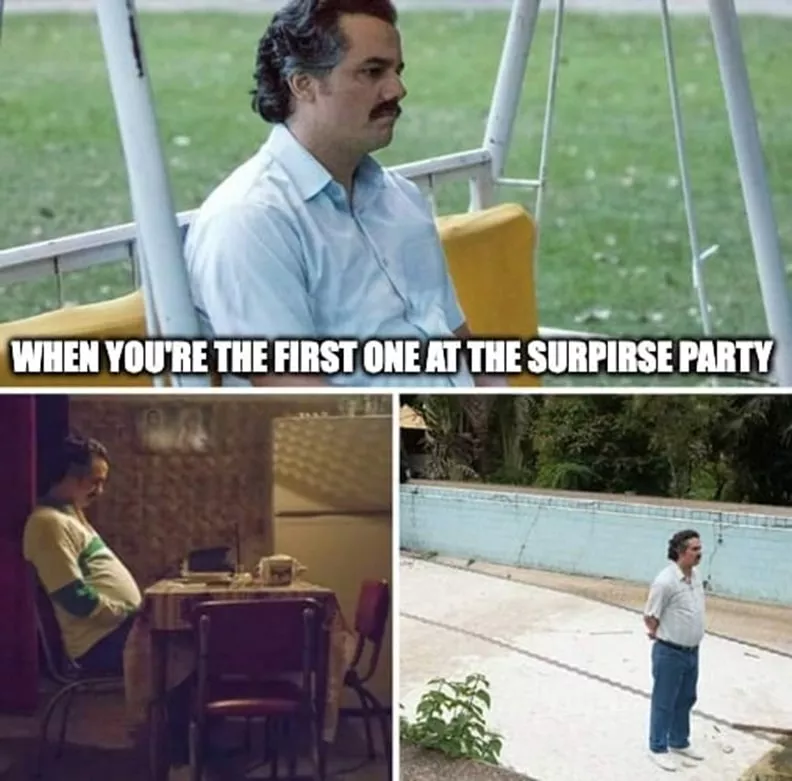 first in party happy birthday meme