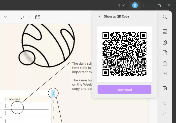 pdf qr code generator updf download