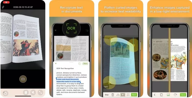 doc ocr book scanning app