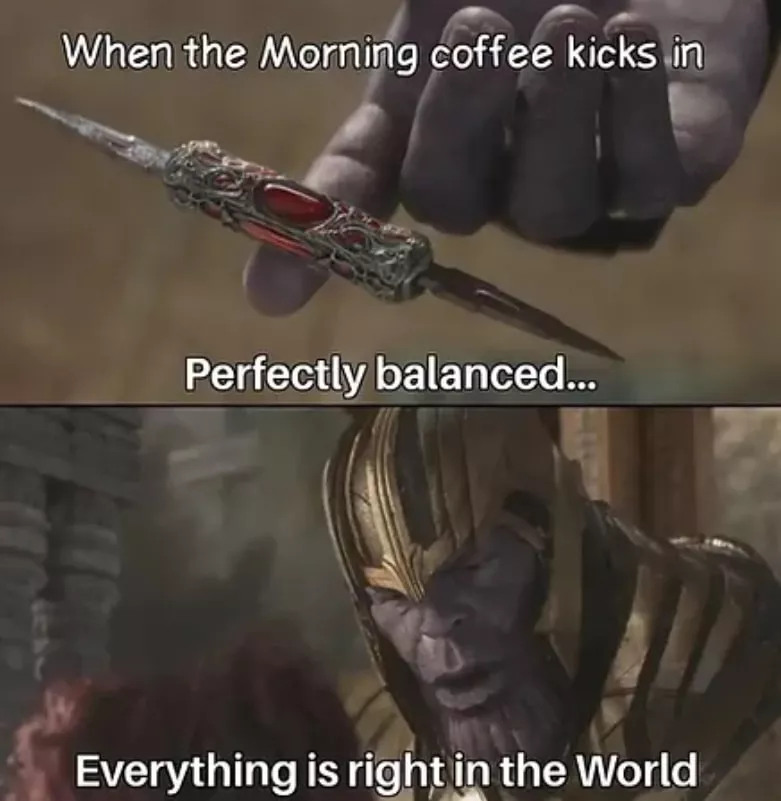 only thing keeping us sane meme