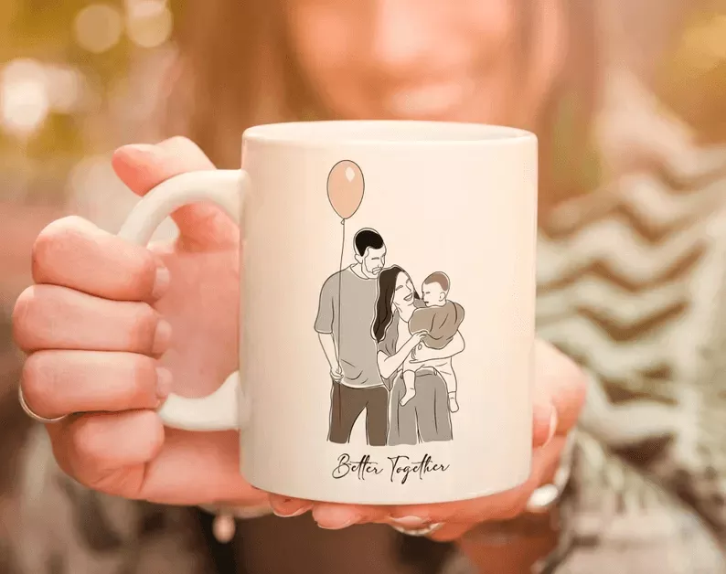 Hand-Painted Mug