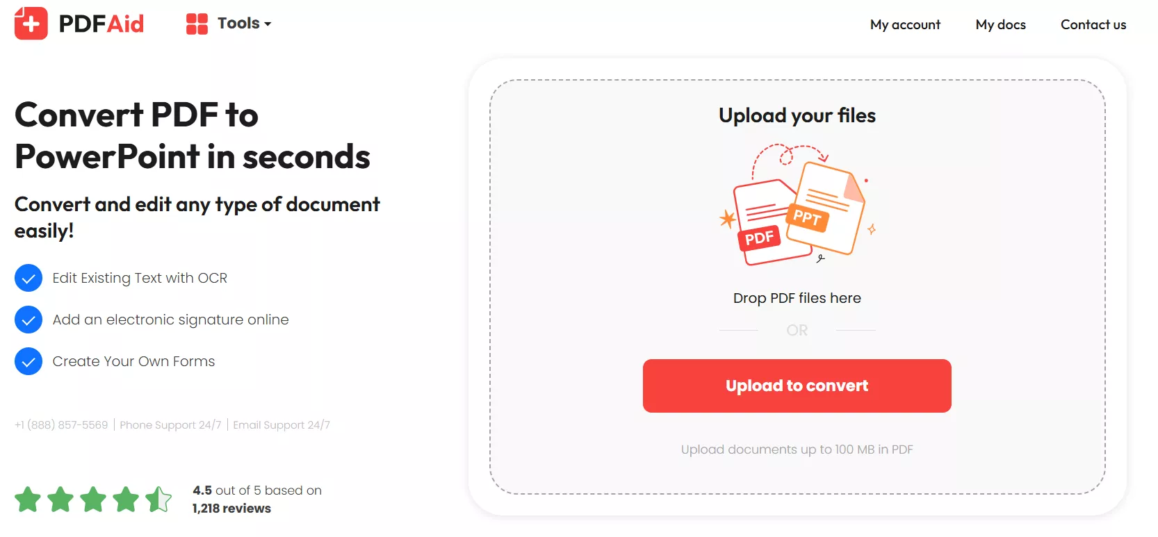 PDFAid convert PDF